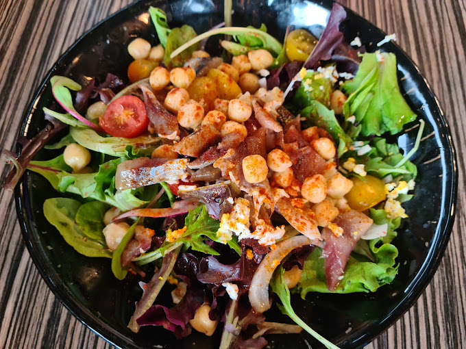 Ensalada con garbanzos